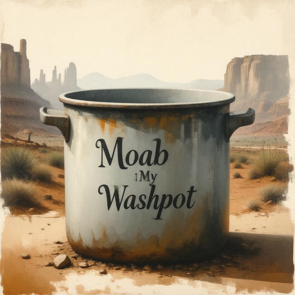 AI-created image of Moab Is My Washpot
