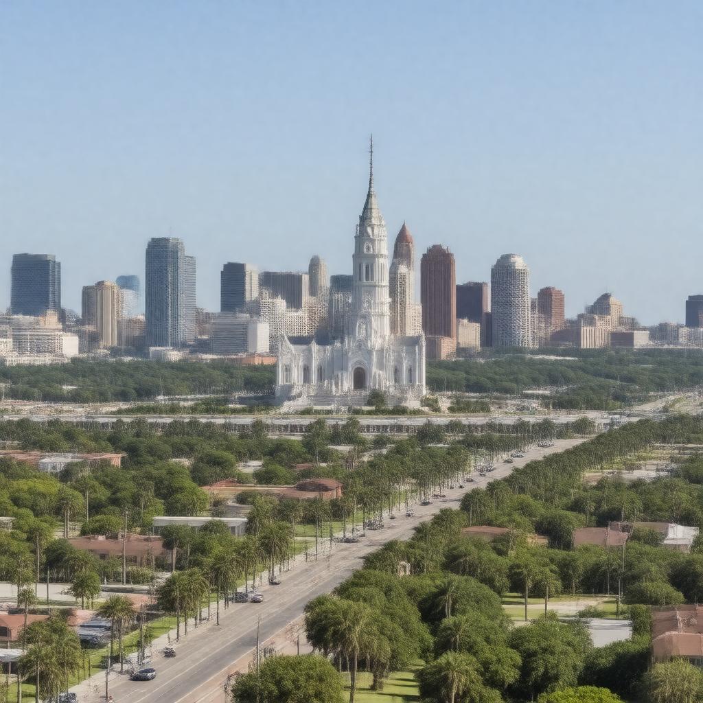 AI-created image of Mobile, Alabama, United States