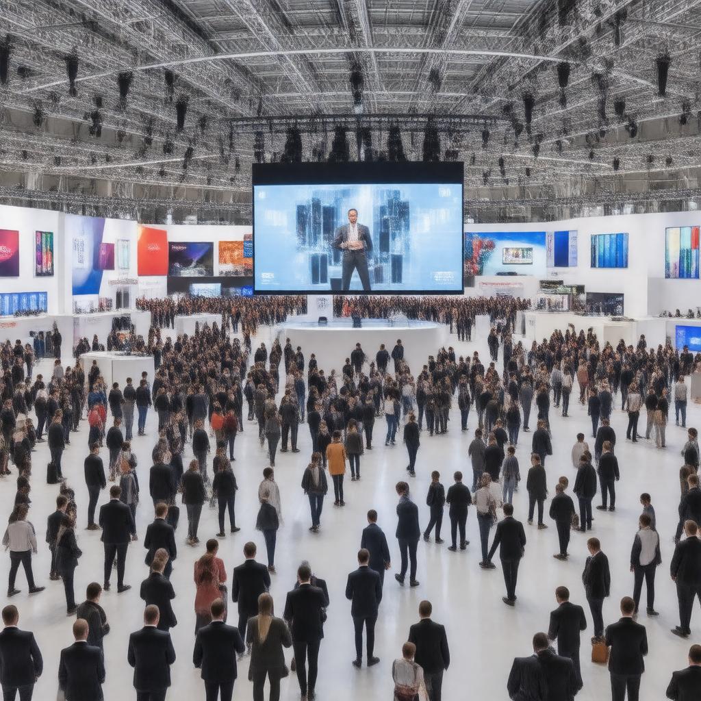 Click to view larger image AI-created image of Mobile World Congress