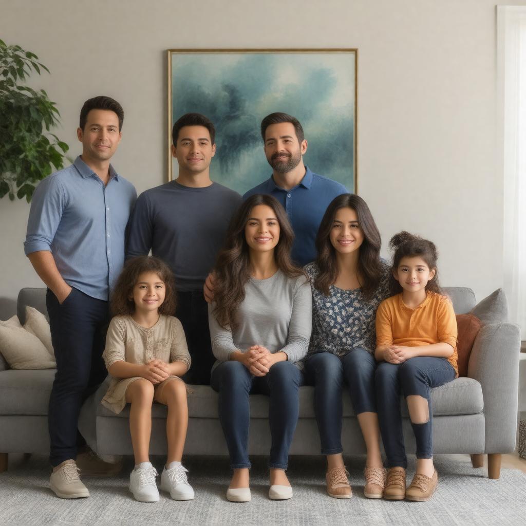 AI-created image of Modern Family