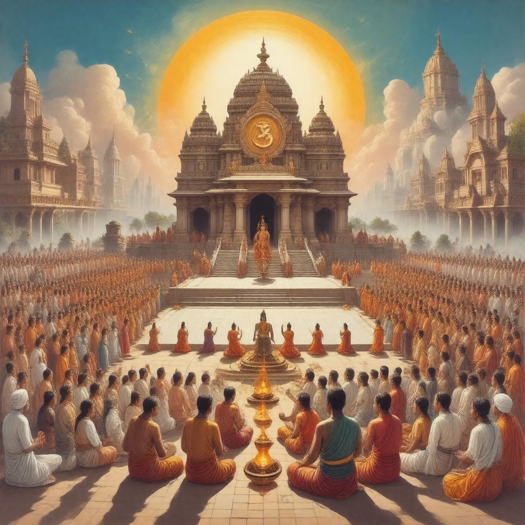 AI-created image of Modern Hinduism