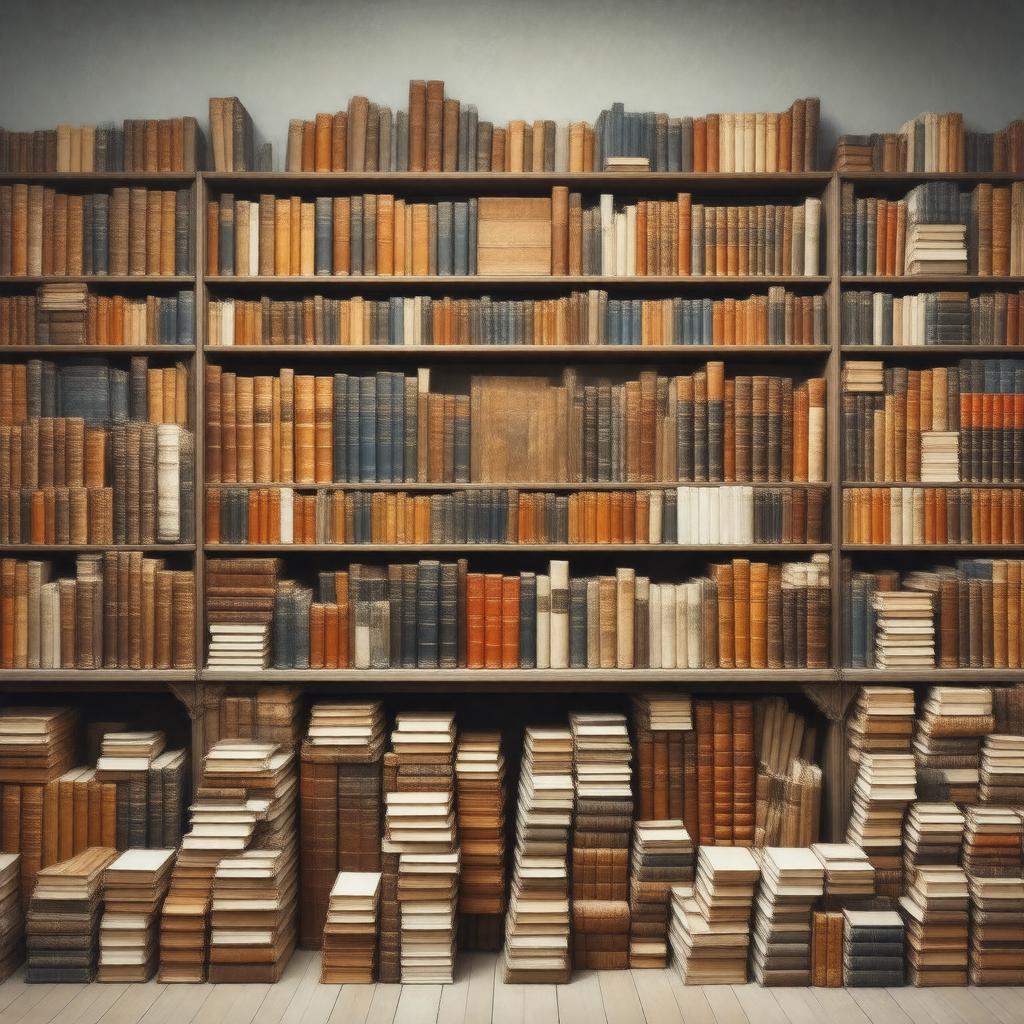 AI-created image of Modern Library 100 Best Novels