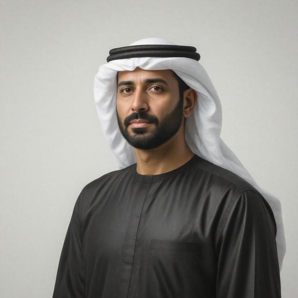 AI-created image of Mohamed bin Zayed Al Nahyan
