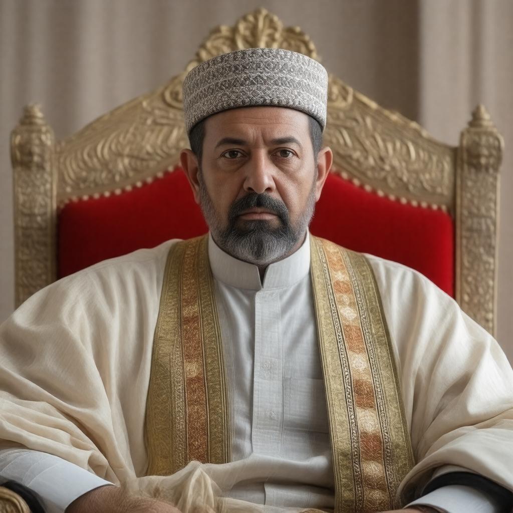 AI-created image of Mohammed VI of Morocco