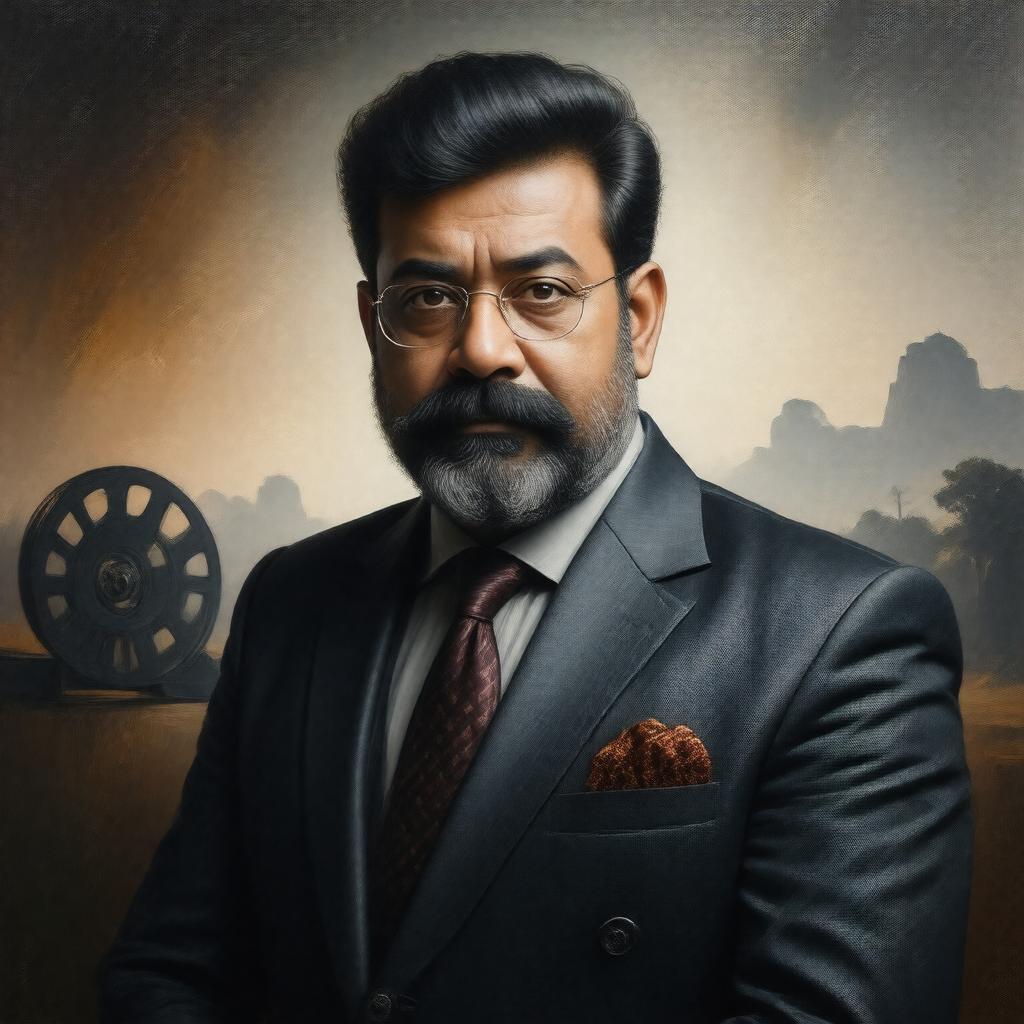 AI-created image of Mohanlal