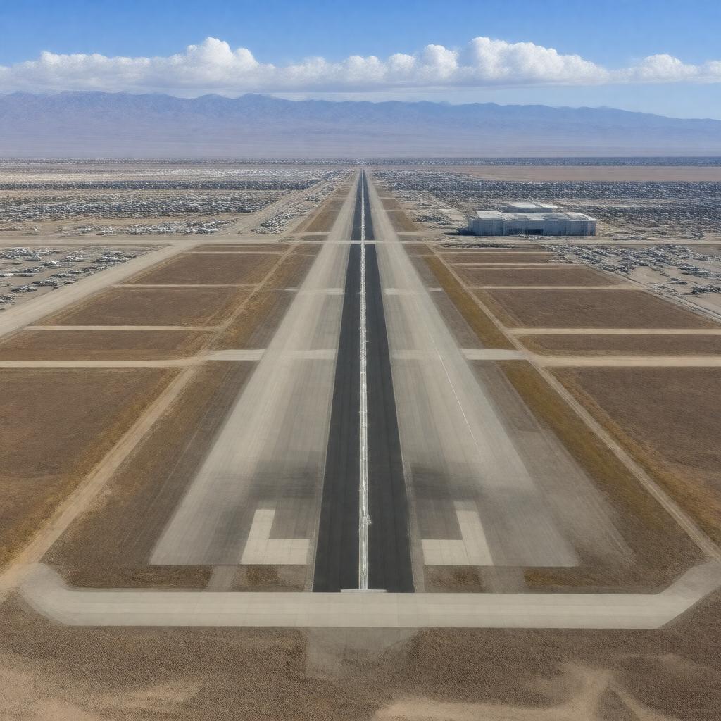 AI-created image of Mojave Air and Space Port