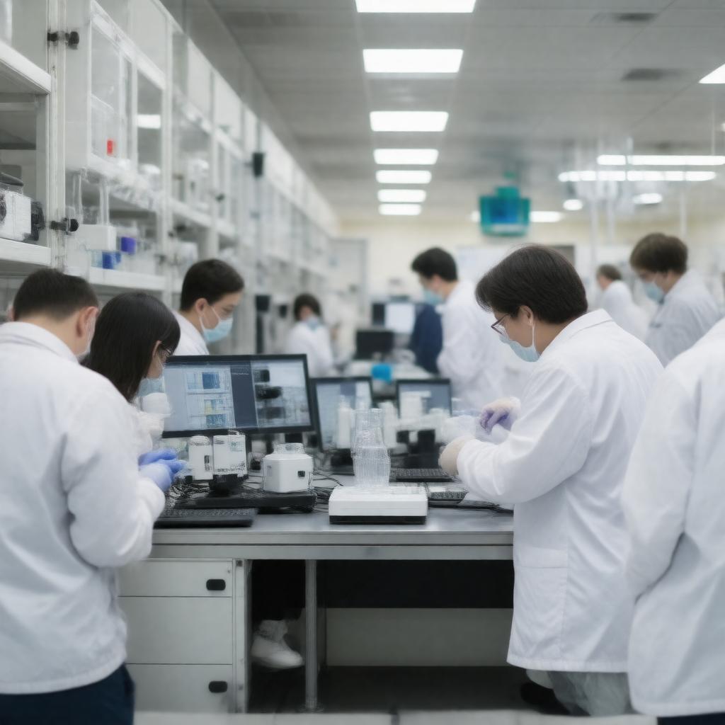 AI-created image of Molecular Ecology Lab