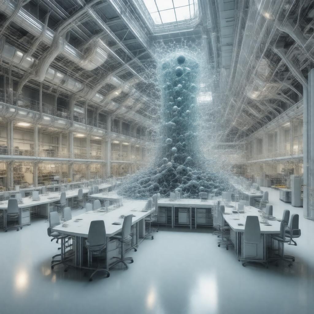 AI-created image of Molecular Foundry