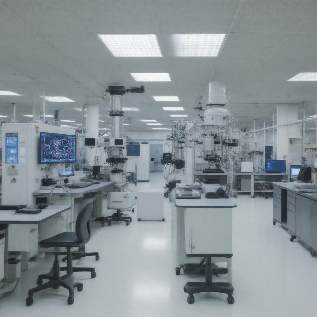 AI-created image of Molecular Spectroscopy Group