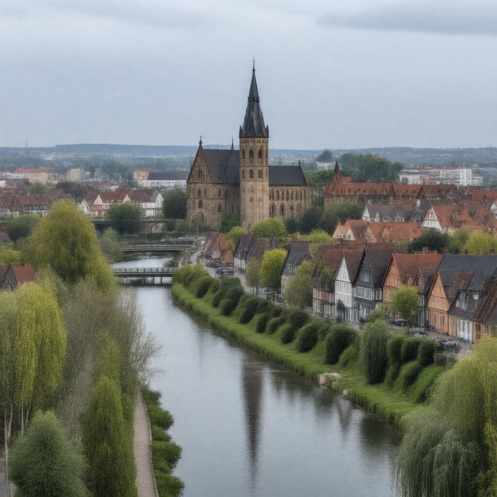 AI-created image of Molenbeek-Saint-Jean