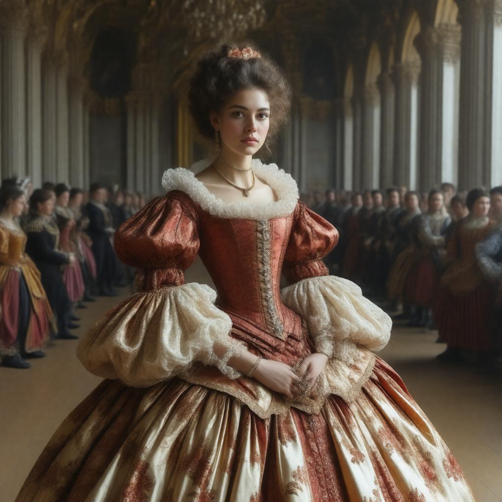 AI-created image of Moll Davis