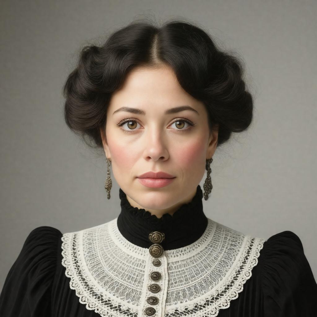 AI-created image of Mollie Wanamaker