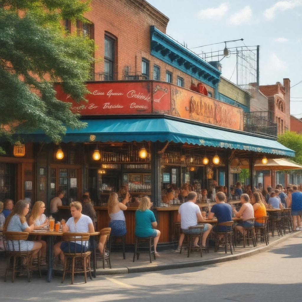 AI-created image of Molly's in Soulard