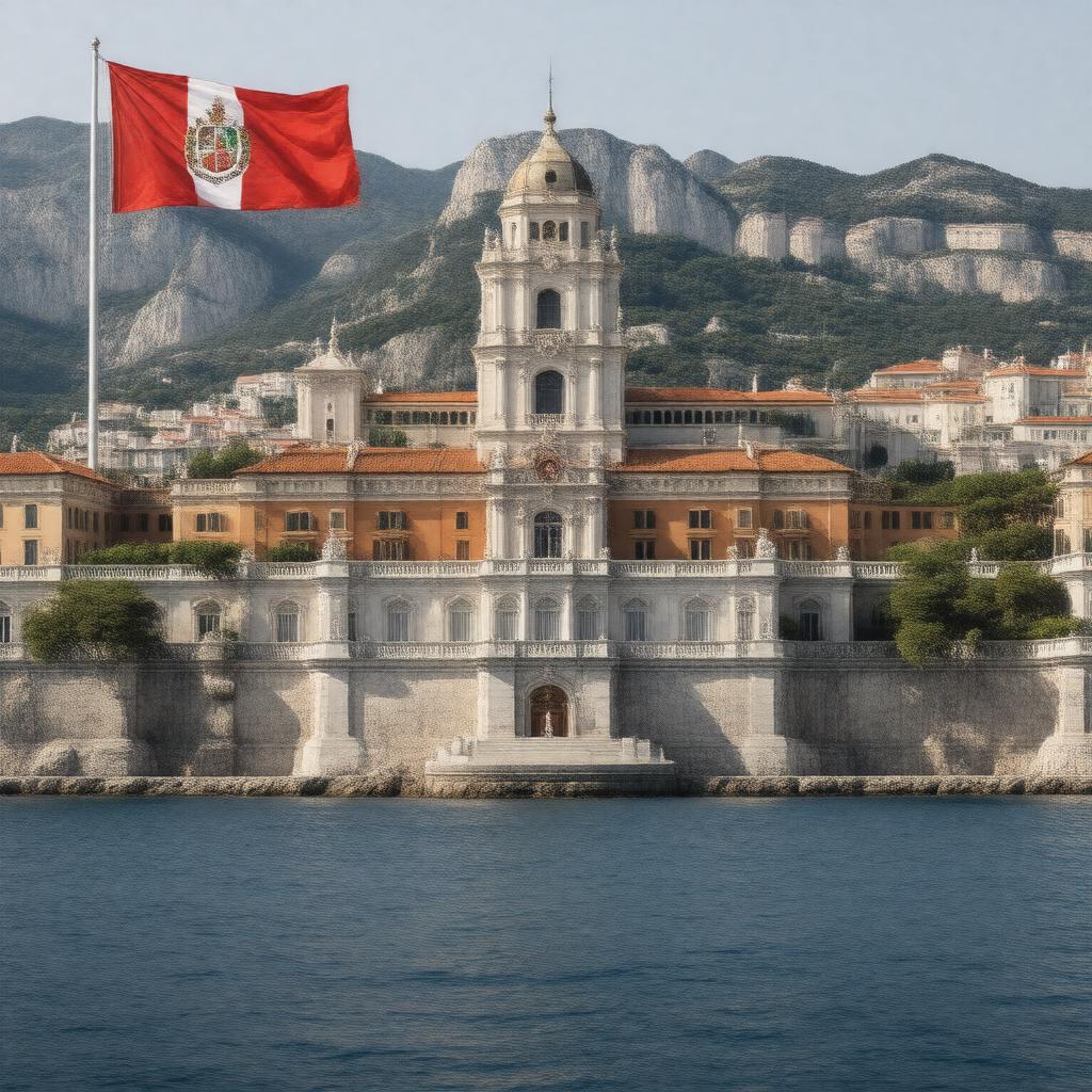 AI-created image of Monégasque royal family