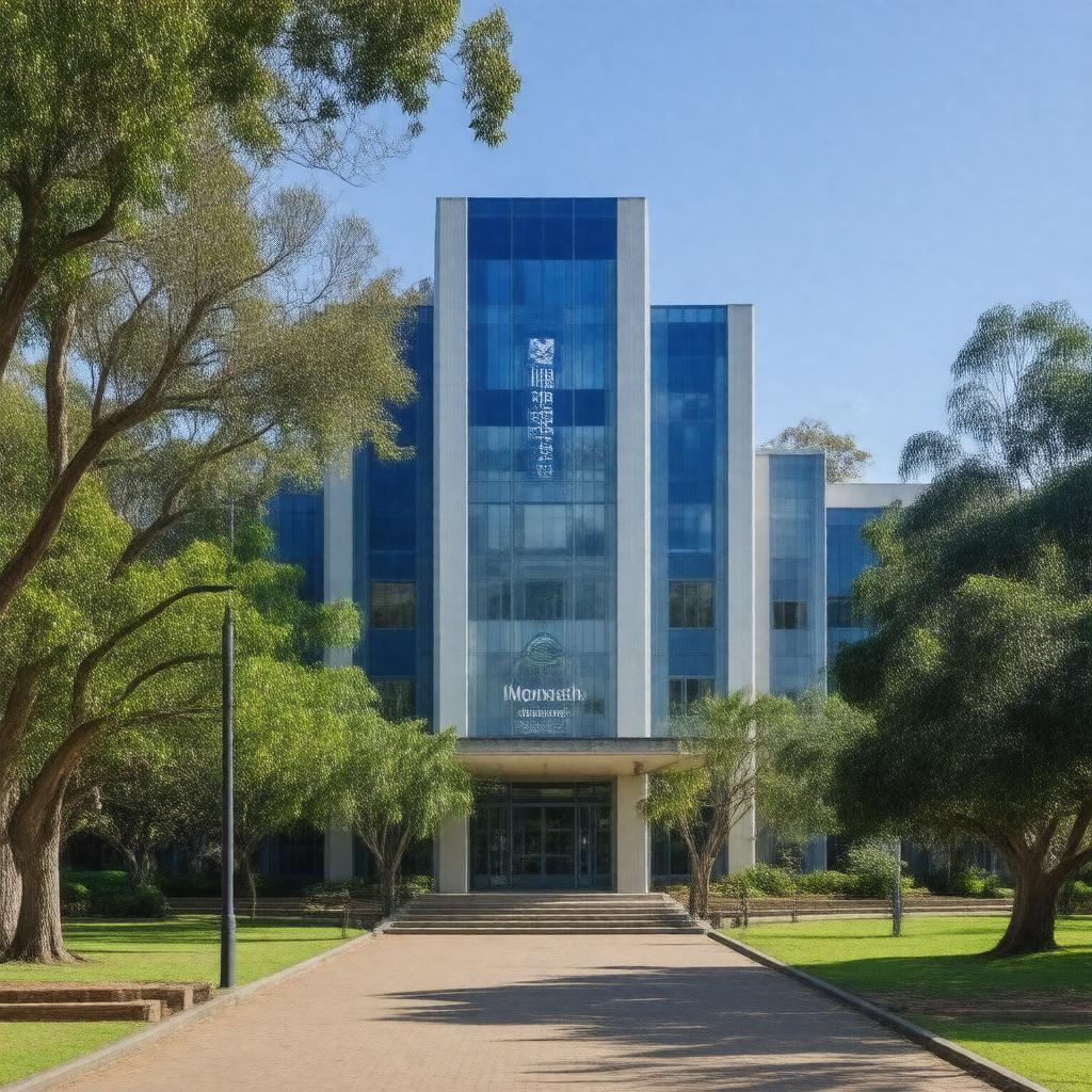 AI-created image of Monash University