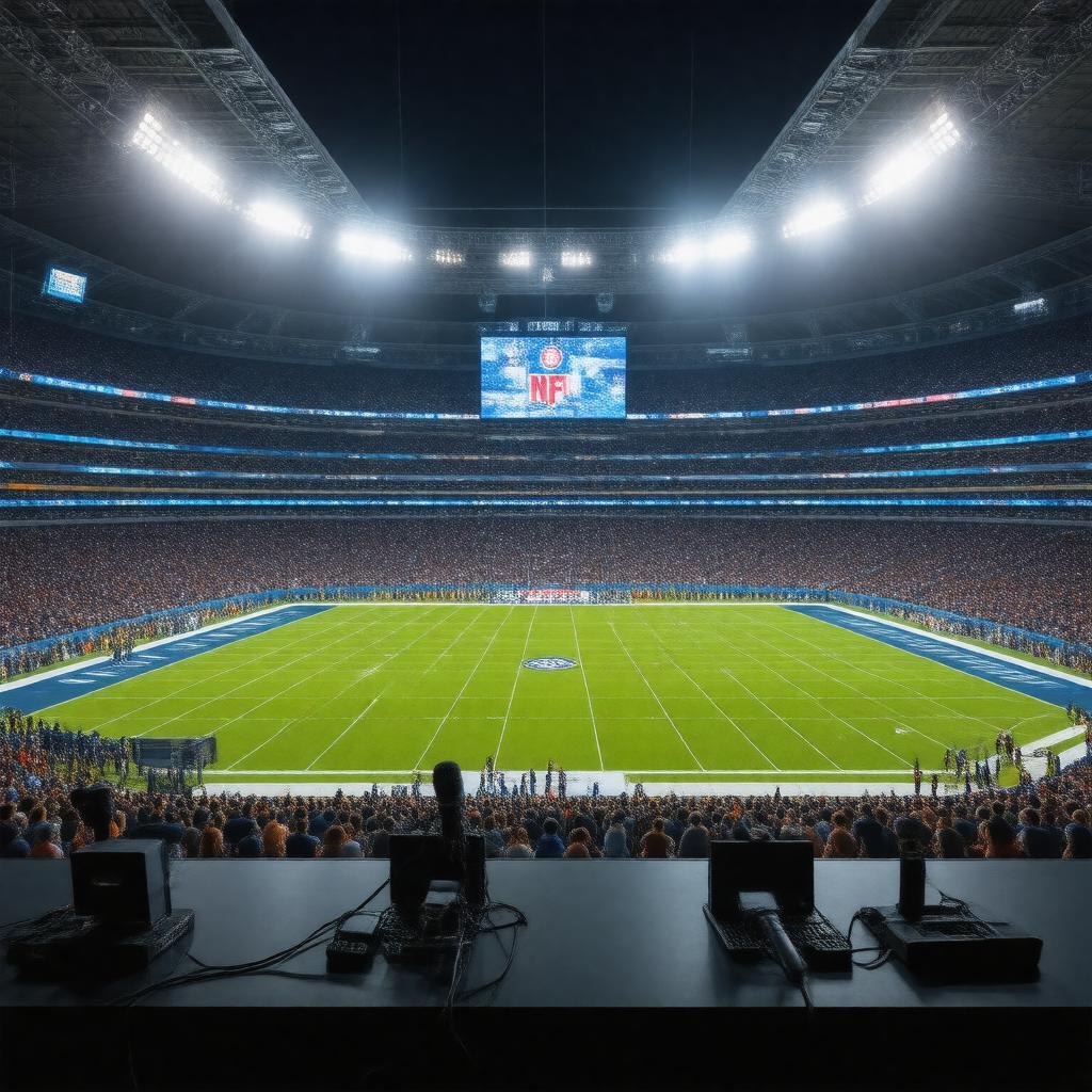AI-created image of Monday Night Football