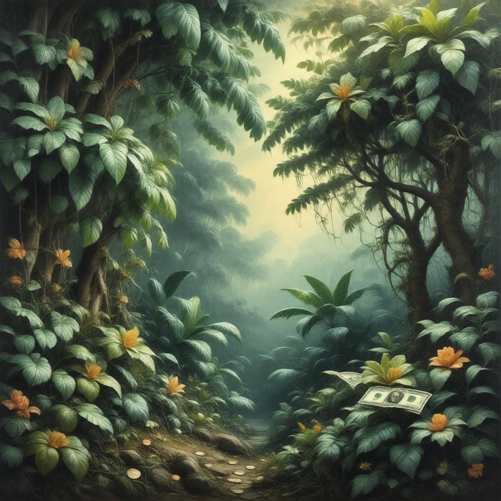 Click to view larger image AI-created image of Money Jungle