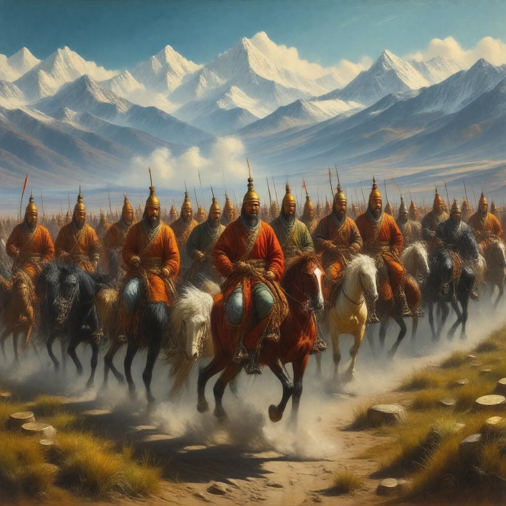 AI-created image of Mongol Empire