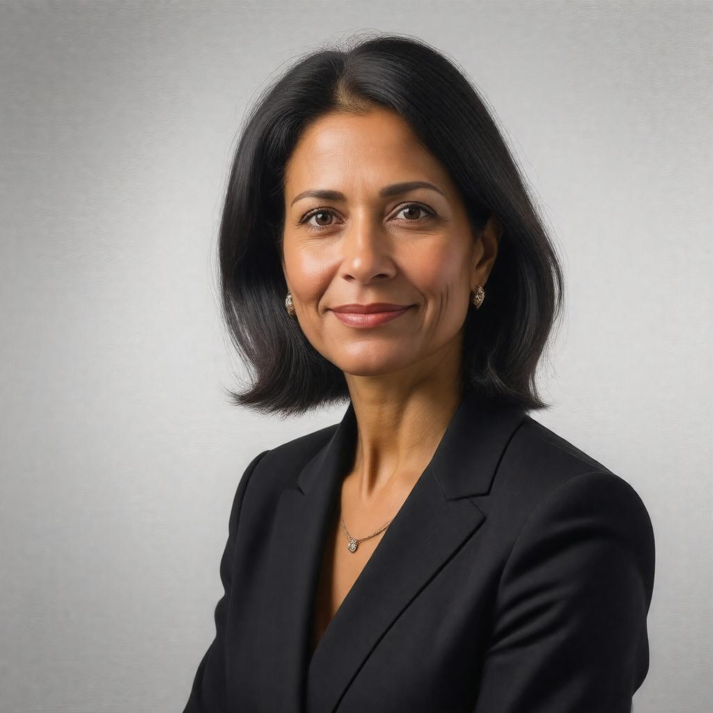 AI-created image of Monica Bertagnolli