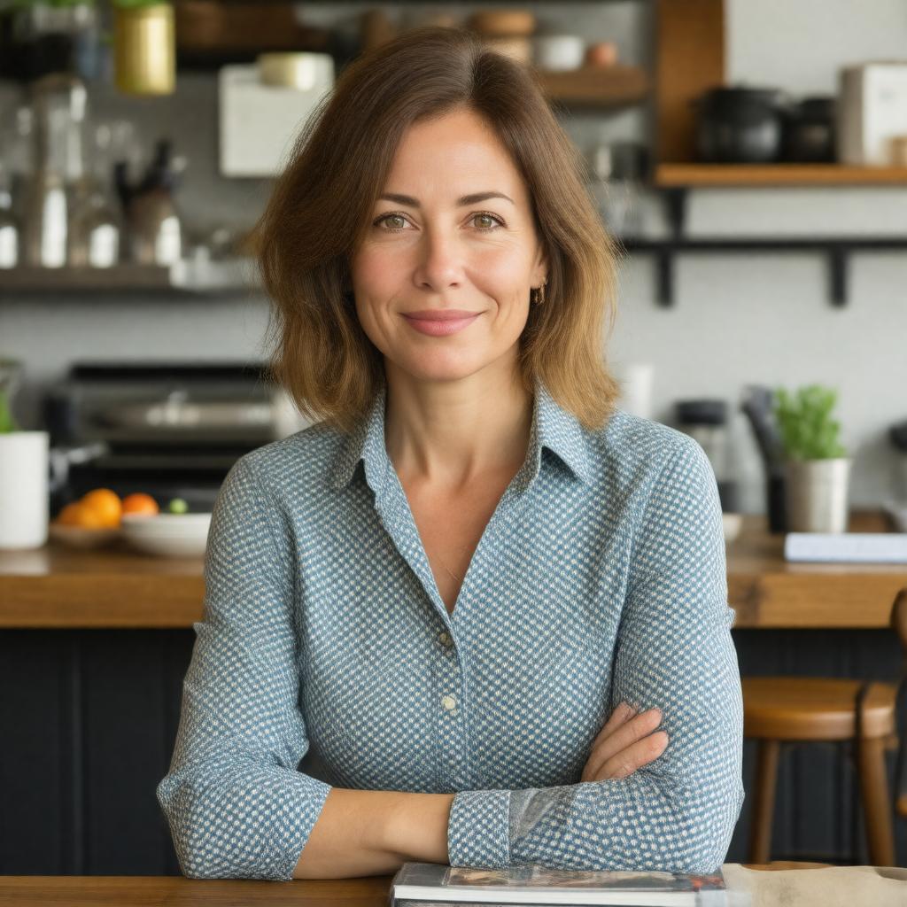 AI-created image of Monika Linton