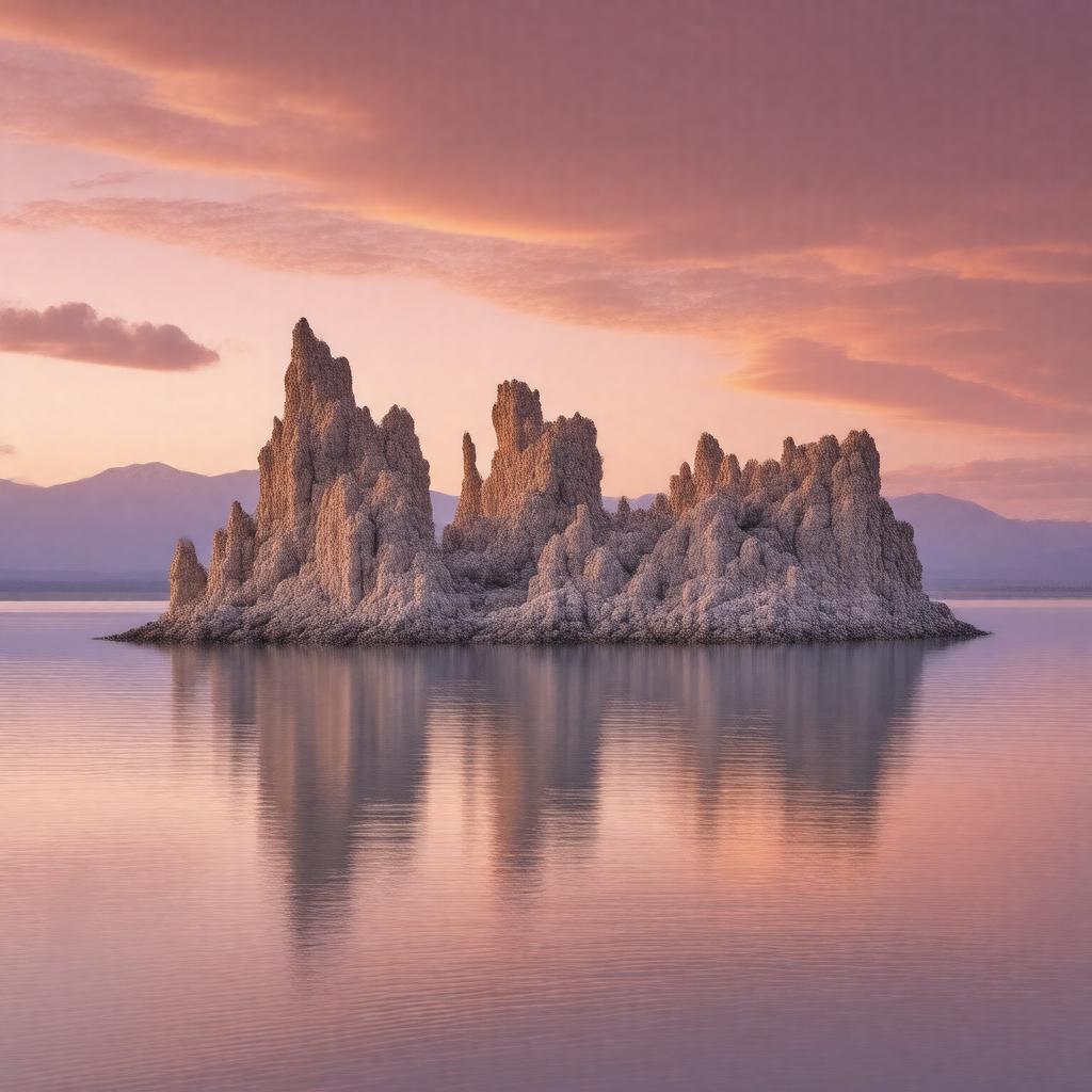AI-created image of Mono Lake