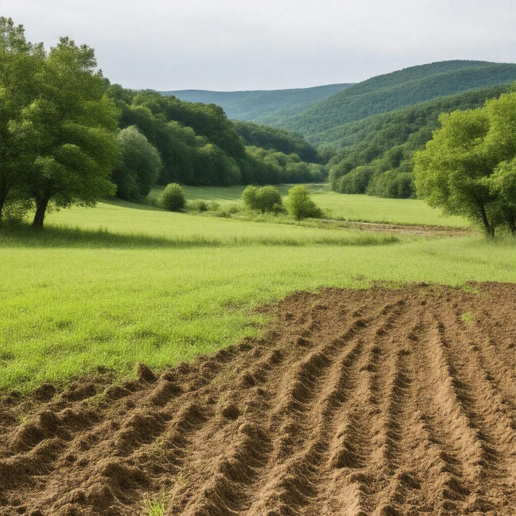 Click to view larger image AI-created image of Monongahela silt loam