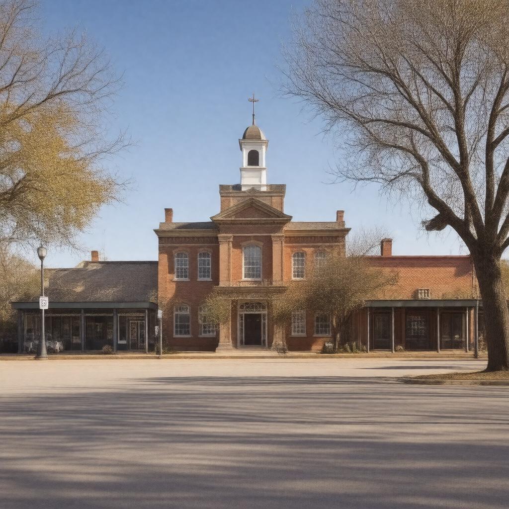 Click to view larger image AI-created image of Monroeville, Alabama, USA