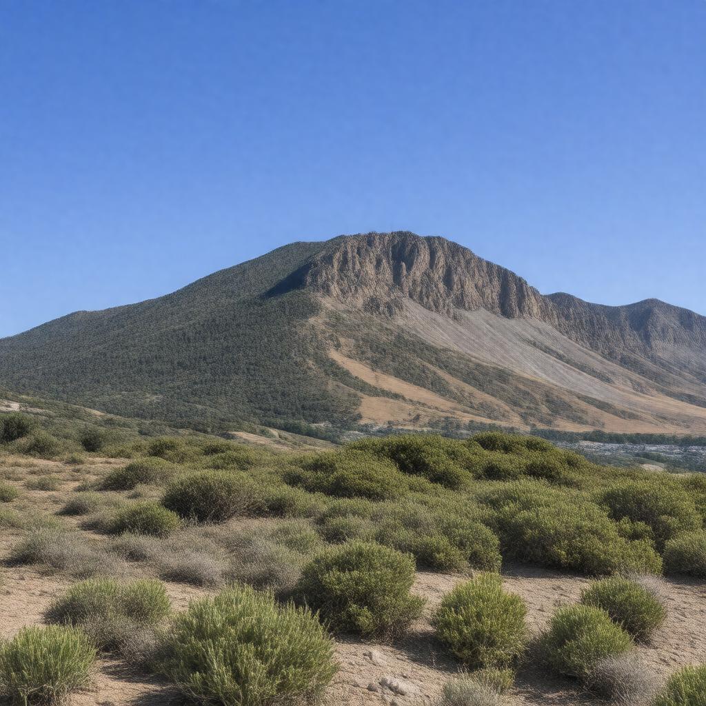 AI-created image of Montara Mountain