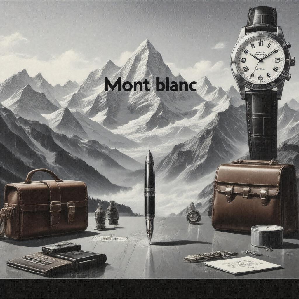 AI-created image of Montblanc