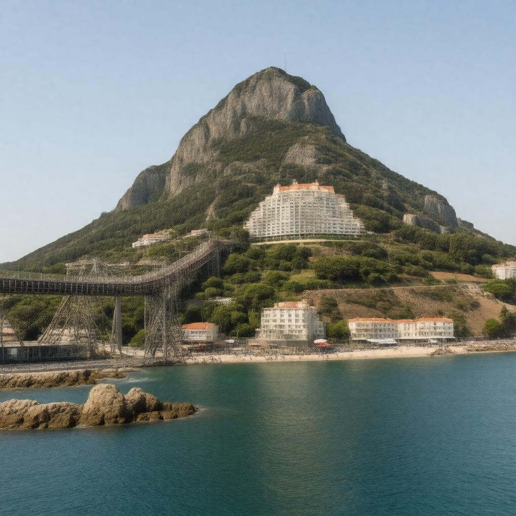 AI-created image of Monte Igueldo