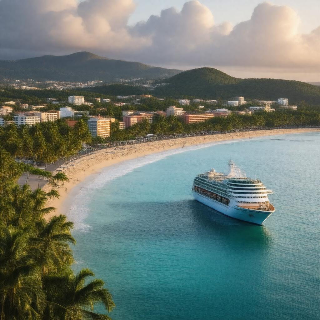 AI-created image of Montego Bay, Jamaica