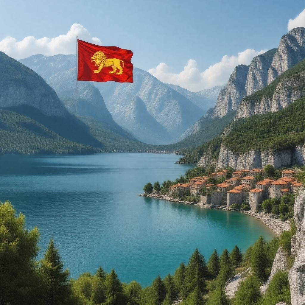 AI-created image of Montenegro