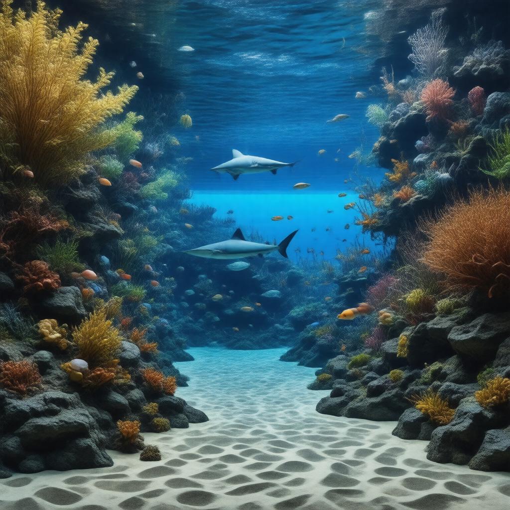 AI-created image of Monterey Bay Habitats