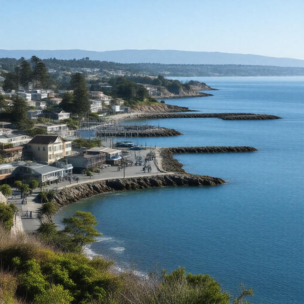 AI-created image of Monterey, California, United States