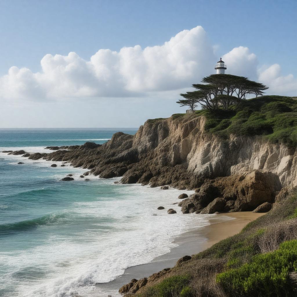 AI-created image of Monterey Peninsula
