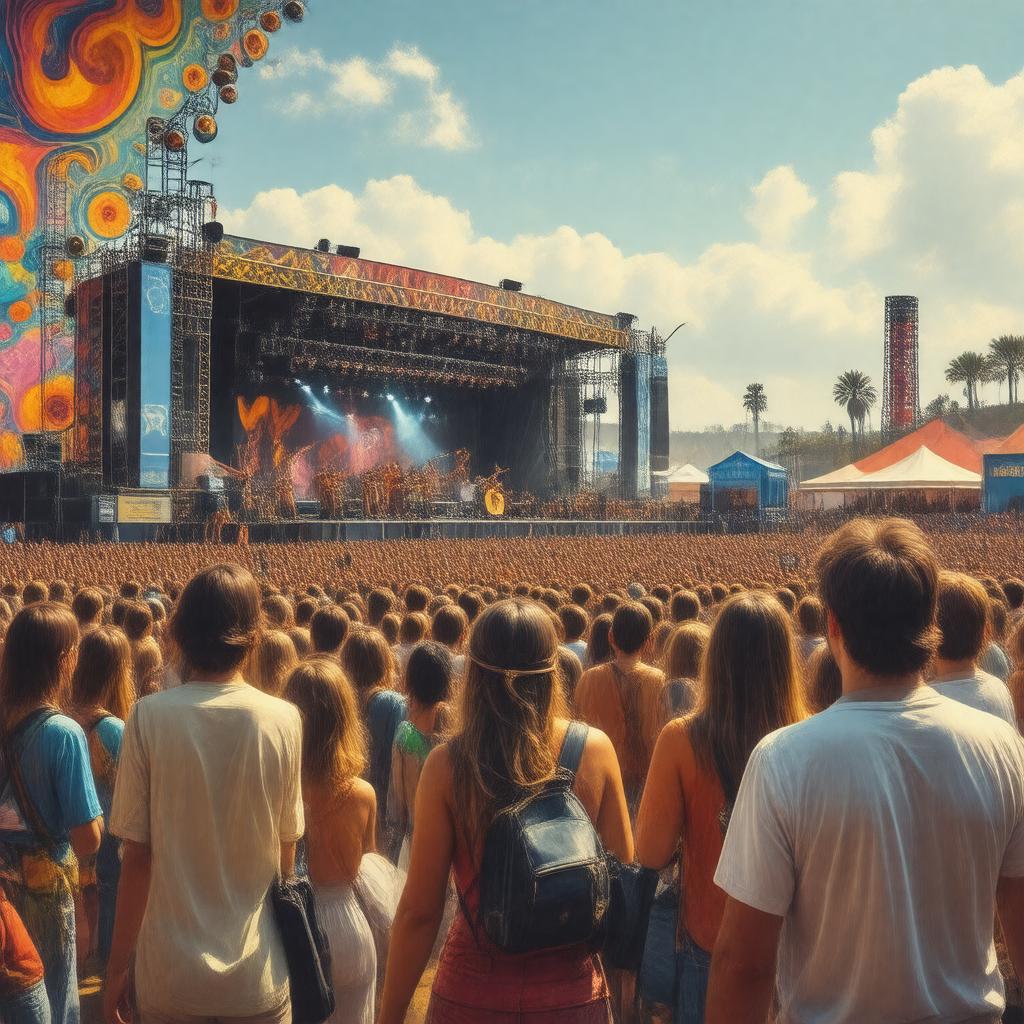 AI-created image of Monterey Pop Festival 1967