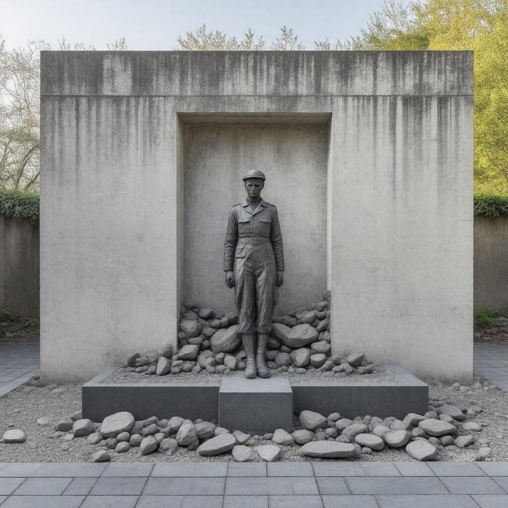 AI-created image of Montluc Prison Memorial