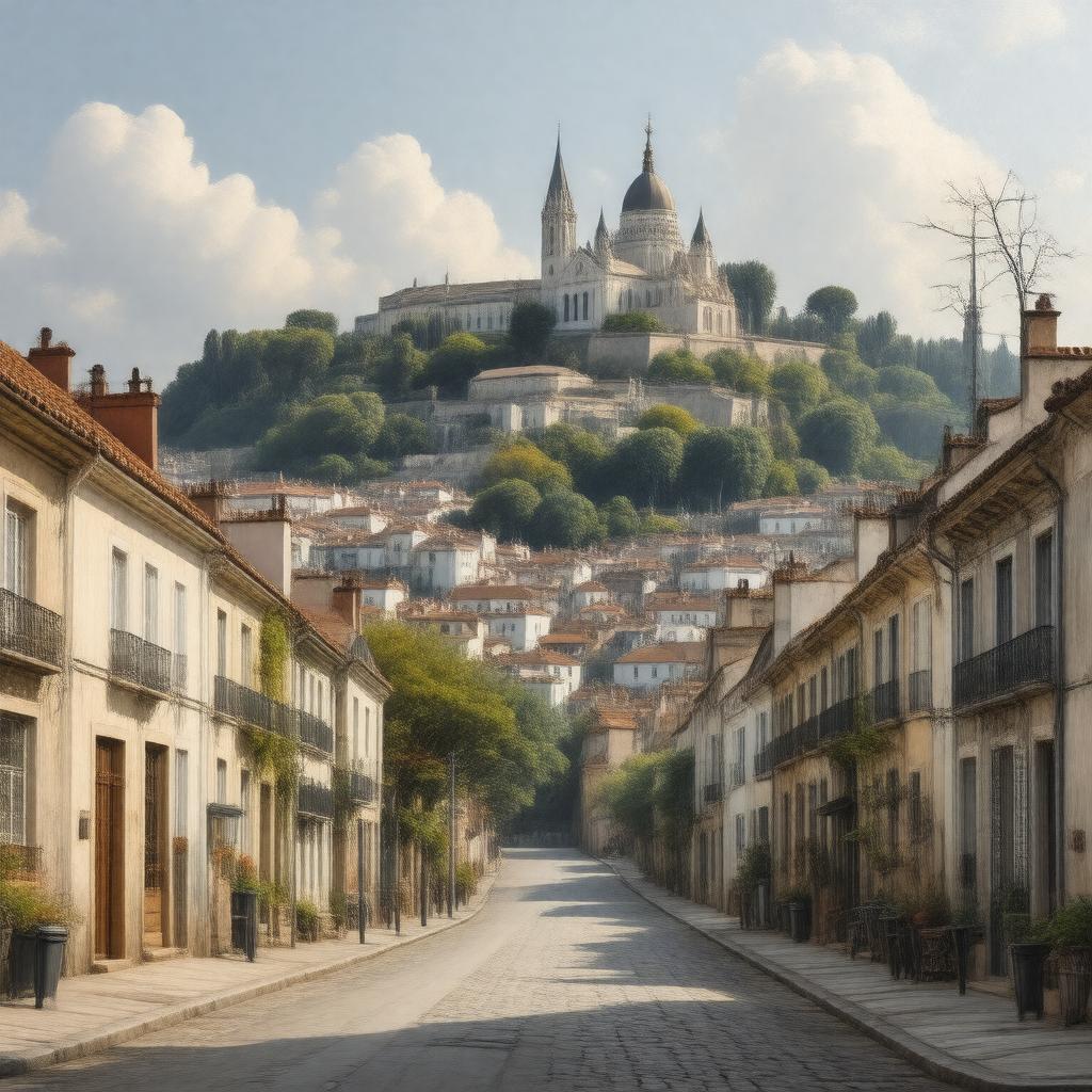AI-created image of Montmartre