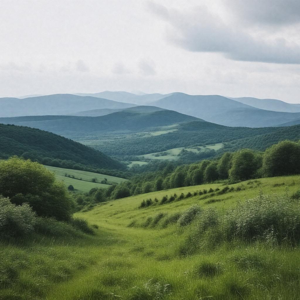 AI-created image of Monts du Lyonnais