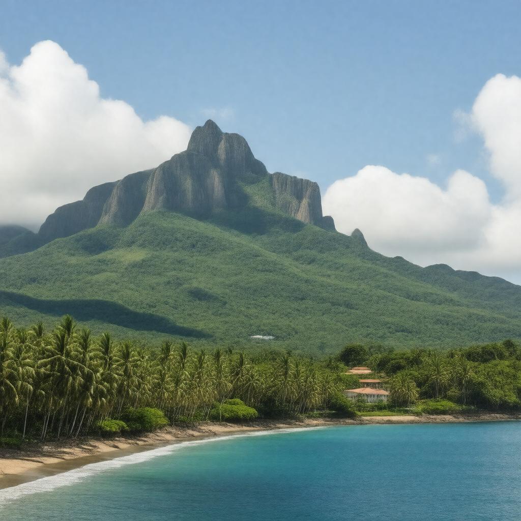 AI-created image of Montserrat