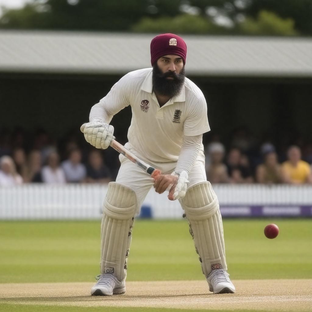 AI-created image of Monty Panesar