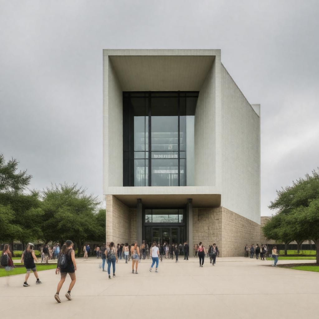 AI-created image of Moody College of Communication