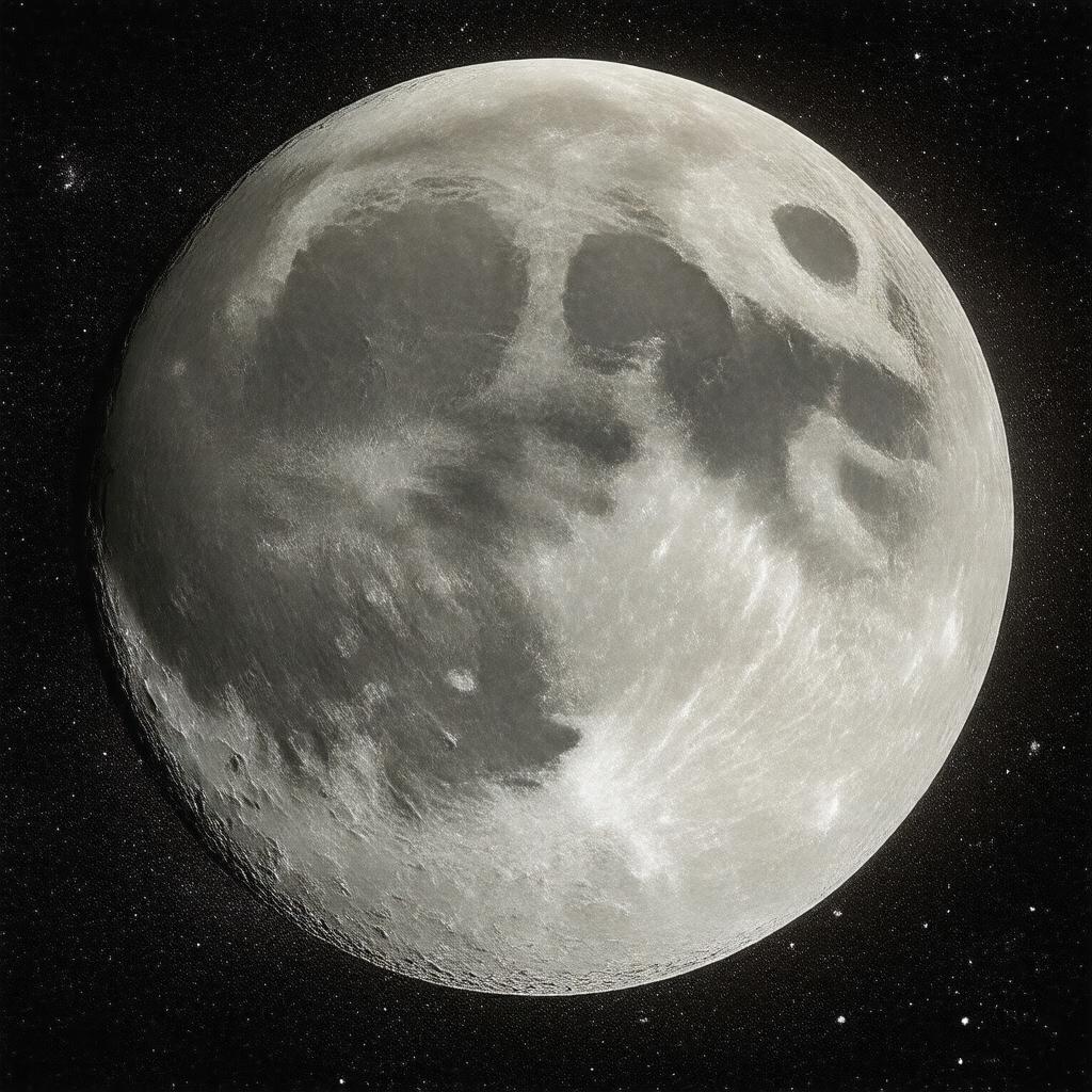 AI-created image of Moon