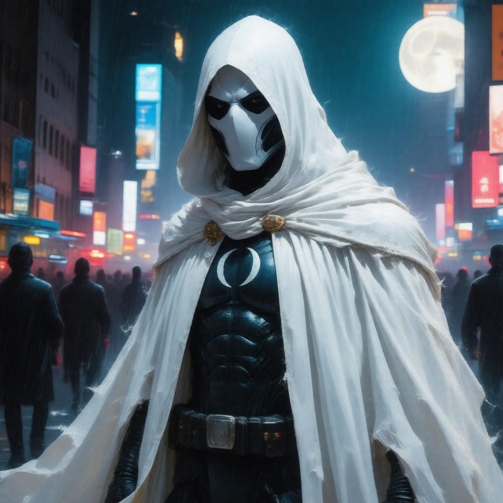 AI-created image of Moon Knight