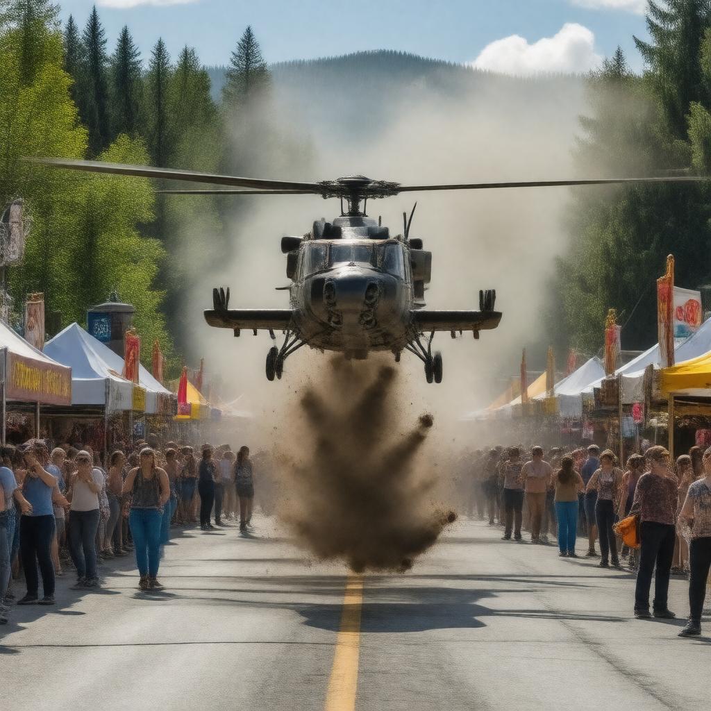 Click to view larger image AI-created image of Moose Dropping Festival