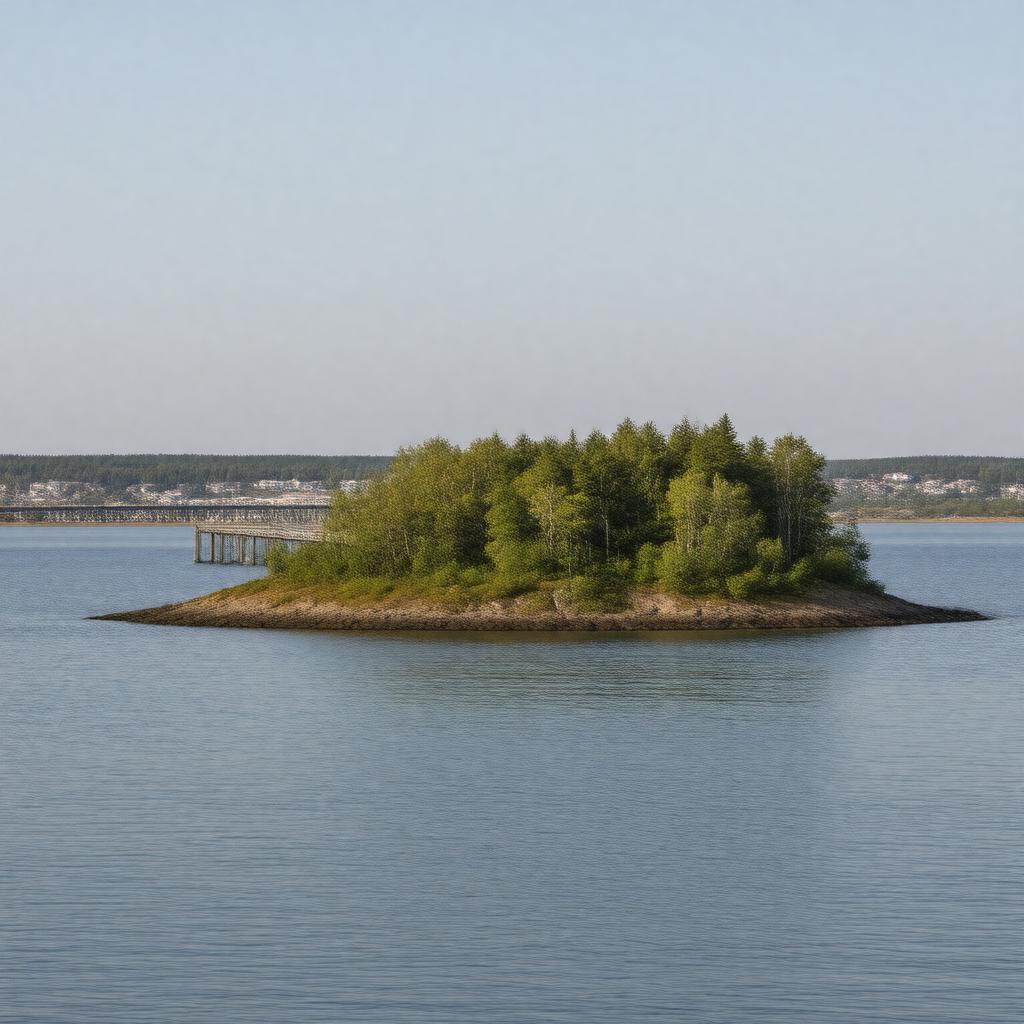AI-created image of Moose Island