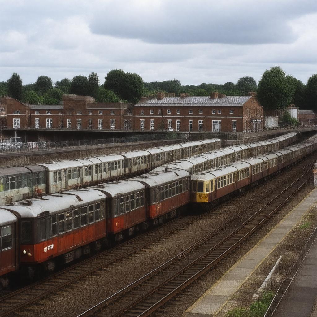 AI-created image of Morden Depot