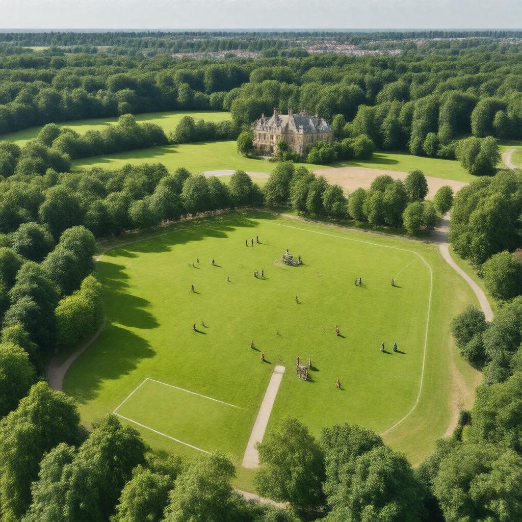 AI-created image of Morden Park