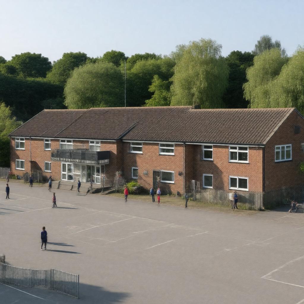 AI-created image of Morden Primary School