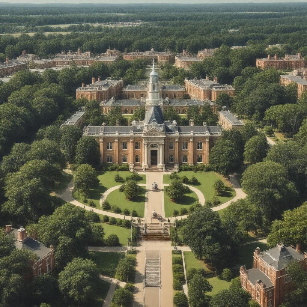 AI-created image of Morehouse College